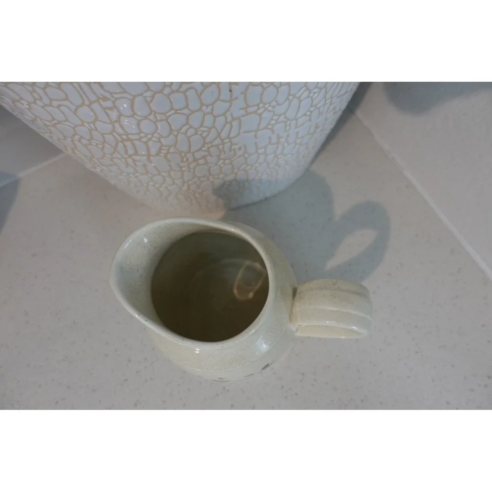 Royal Doulton‎ Lambethware Wild Cherry Creamer Pitcher England Floral Decor